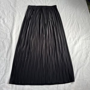 Zara Plated Midi Skirt